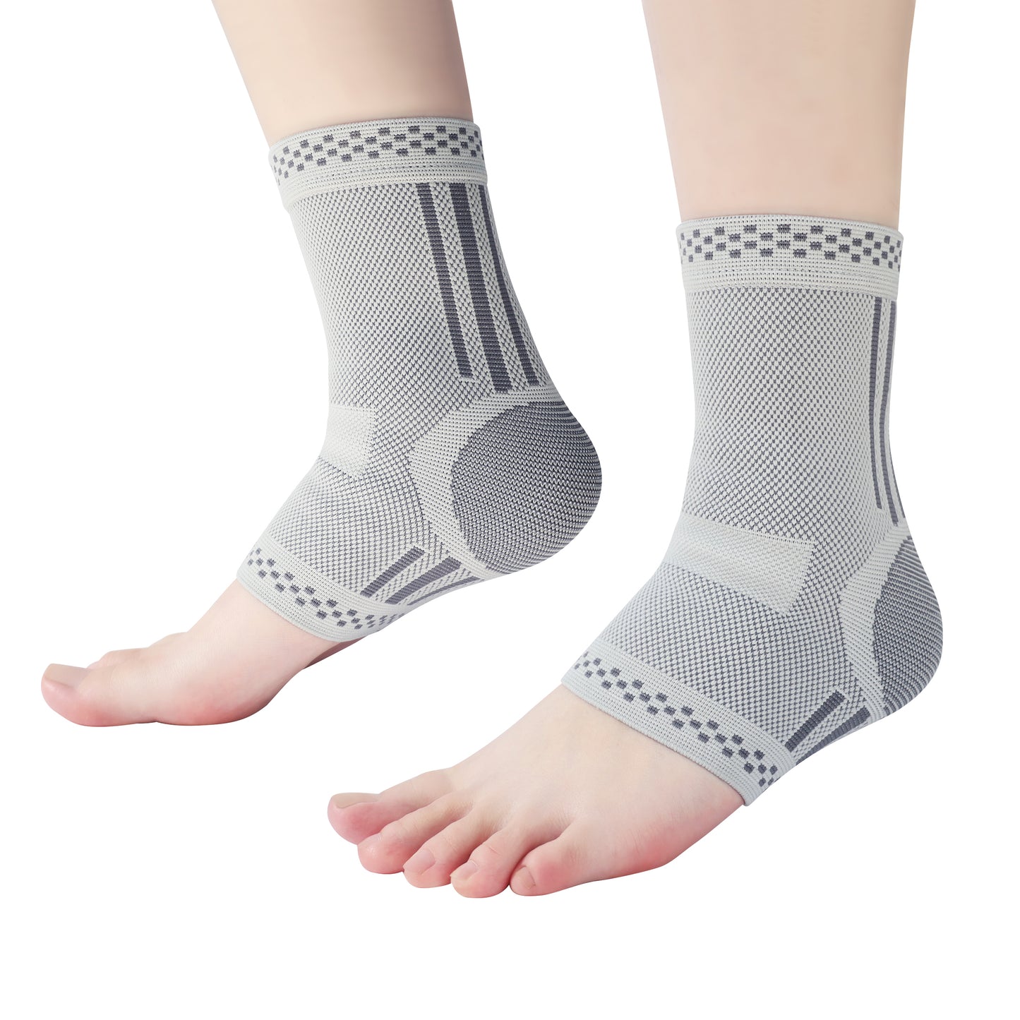 MAYMOCON Ankle Brace 1 Pair, Plantar Fasciitis Socks with Breathability and Anti-slip for Ankle Support ,Neuropathy Socks for Sprained Ankle and Sports Protection-6976892099634
